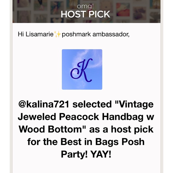 Vintage Jeweled Peacock Handbag w Wood Bottom - Picture 10 of 10